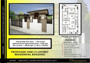 construction company philippines 39 house plan